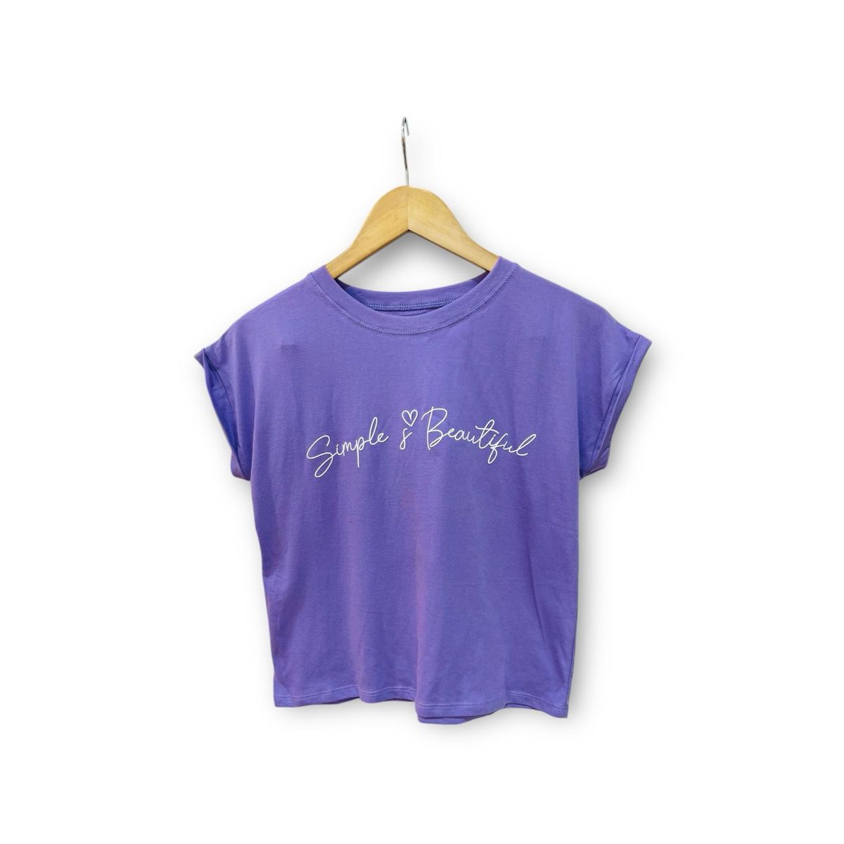 GENERICO - CROP TOP con estampado de letras