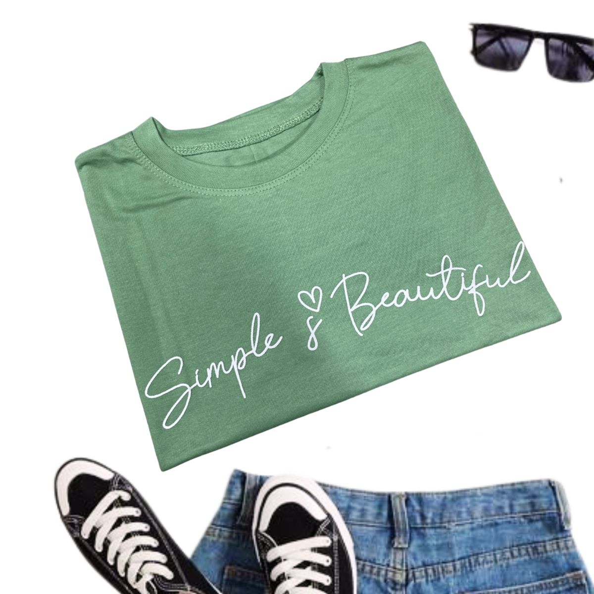 GENERICO - CROP TOP con estampado de letras