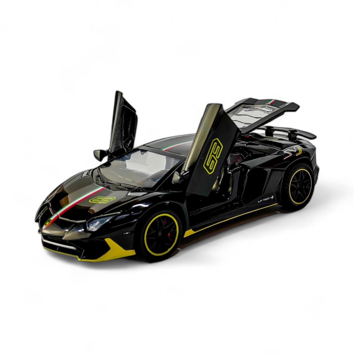 GENERICO - Lamborghini deportivo  1.32 NEGRO