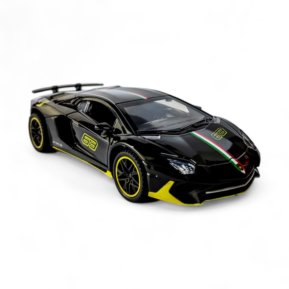 GENERICO - Lamborghini deportivo  1.32 NEGRO
