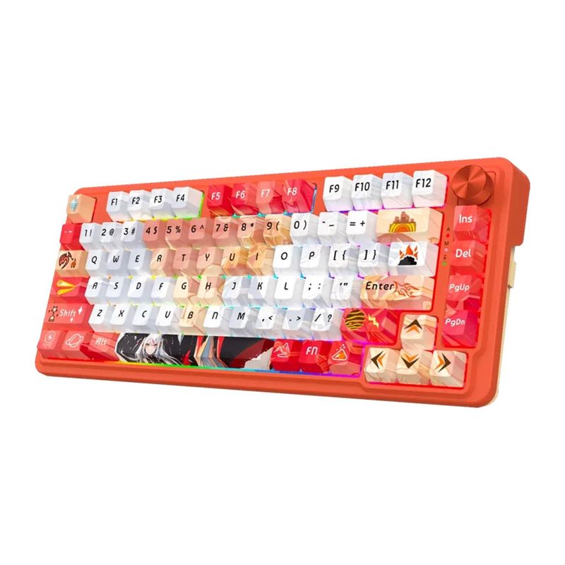 REDRAGON - TECLADO MECANICO REDRAGON UCAL PRO RGB INALAMBRICO BT US (SW-HI-FI) ANIME