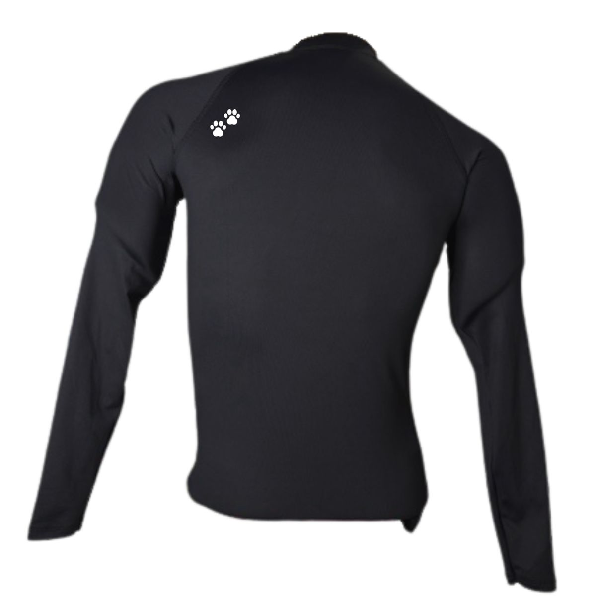 AQUA&MODA - LICRA BRASILERA CON PROTECCIÓN UV AQUAMODA LBAMOSHN OSO HOMBRE LOGO BLANCO REFLECTIVO