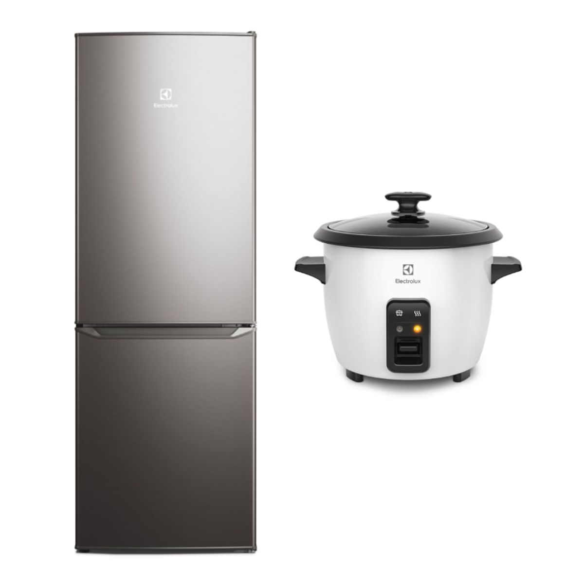 ELECTROLUX - Combo Refrigerador Bottom Freezer 166L ERB162HS + Olla Arrocera RCB50 Electrolux