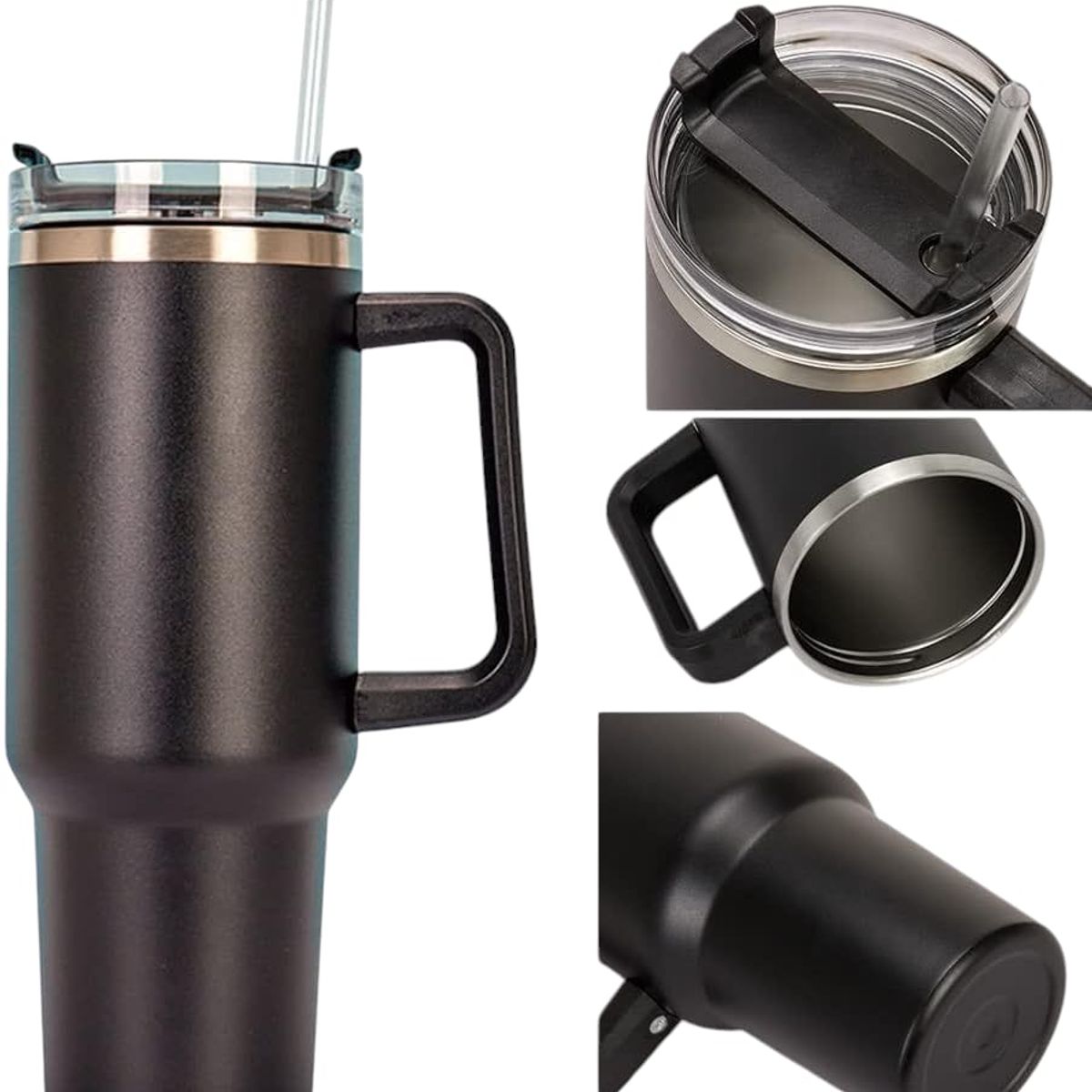 GENERICO - TERMO VASO TOMATODO TUMBLER TERMICO ACERO INOXIDABLE 40OZ