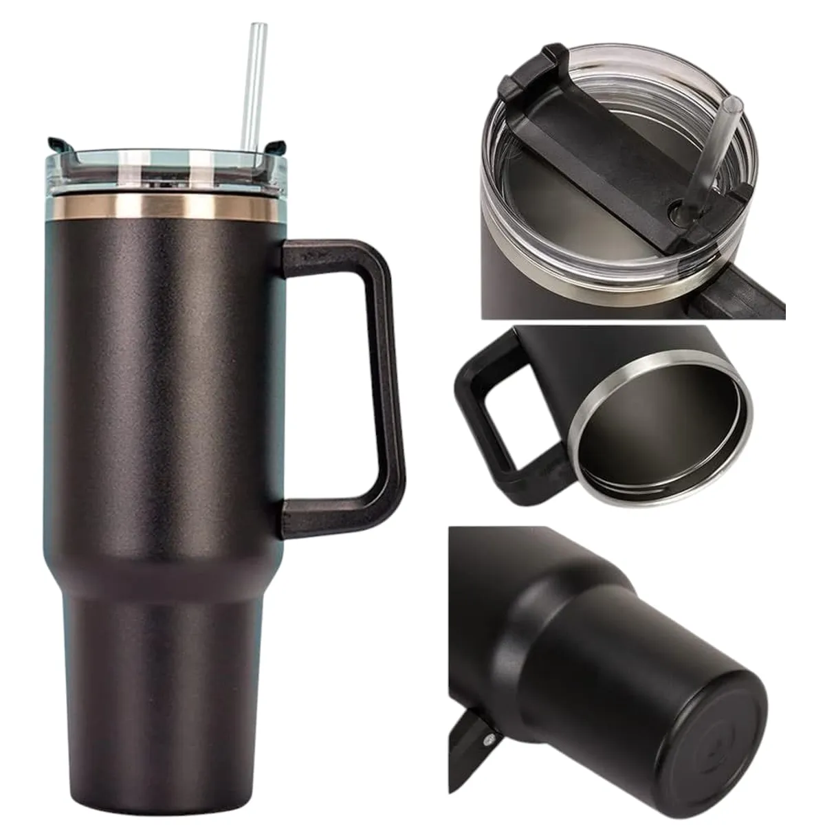 GENERICO - TERMO VASO TOMATODO TUMBLER TERMICO ACERO INOXIDABLE 40OZ