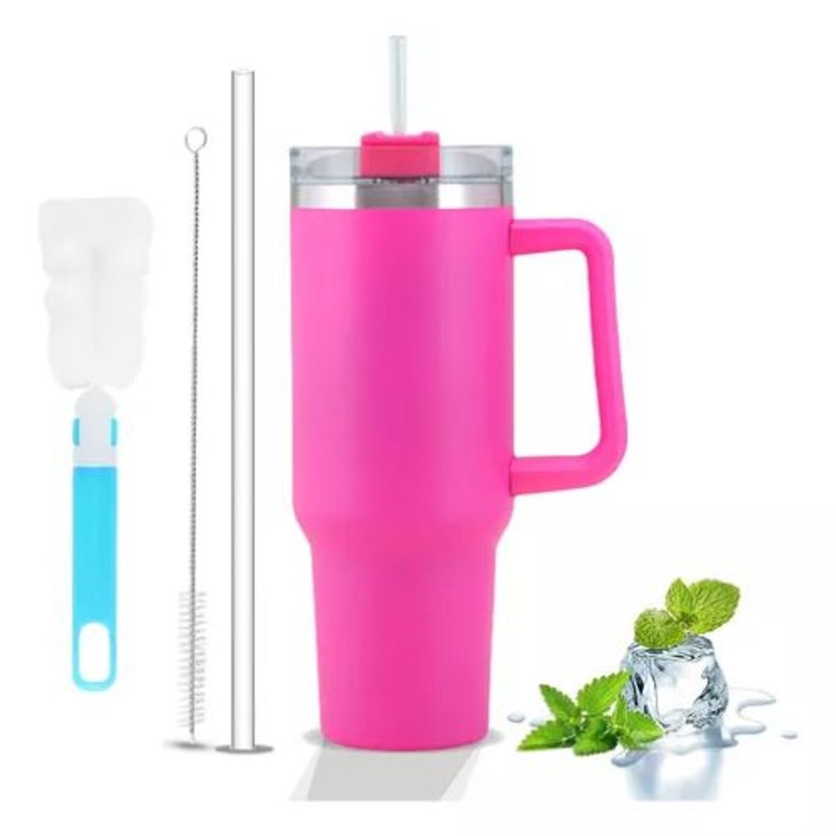 GENERICO - TERMO VASO TOMATODO TUMBLER TERMICO ACERO INOXIDABLE 40OZ