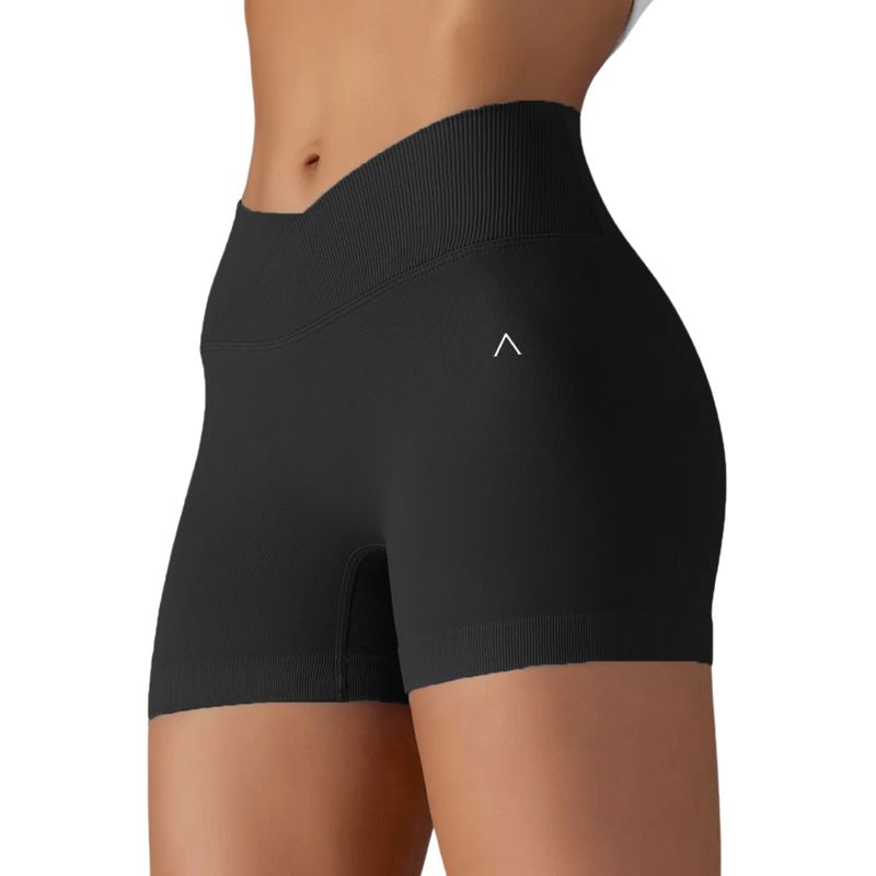 ALPHA FIT - Shorts Mujer deportivos - Short pushup mujer - Ropa deportiva gym