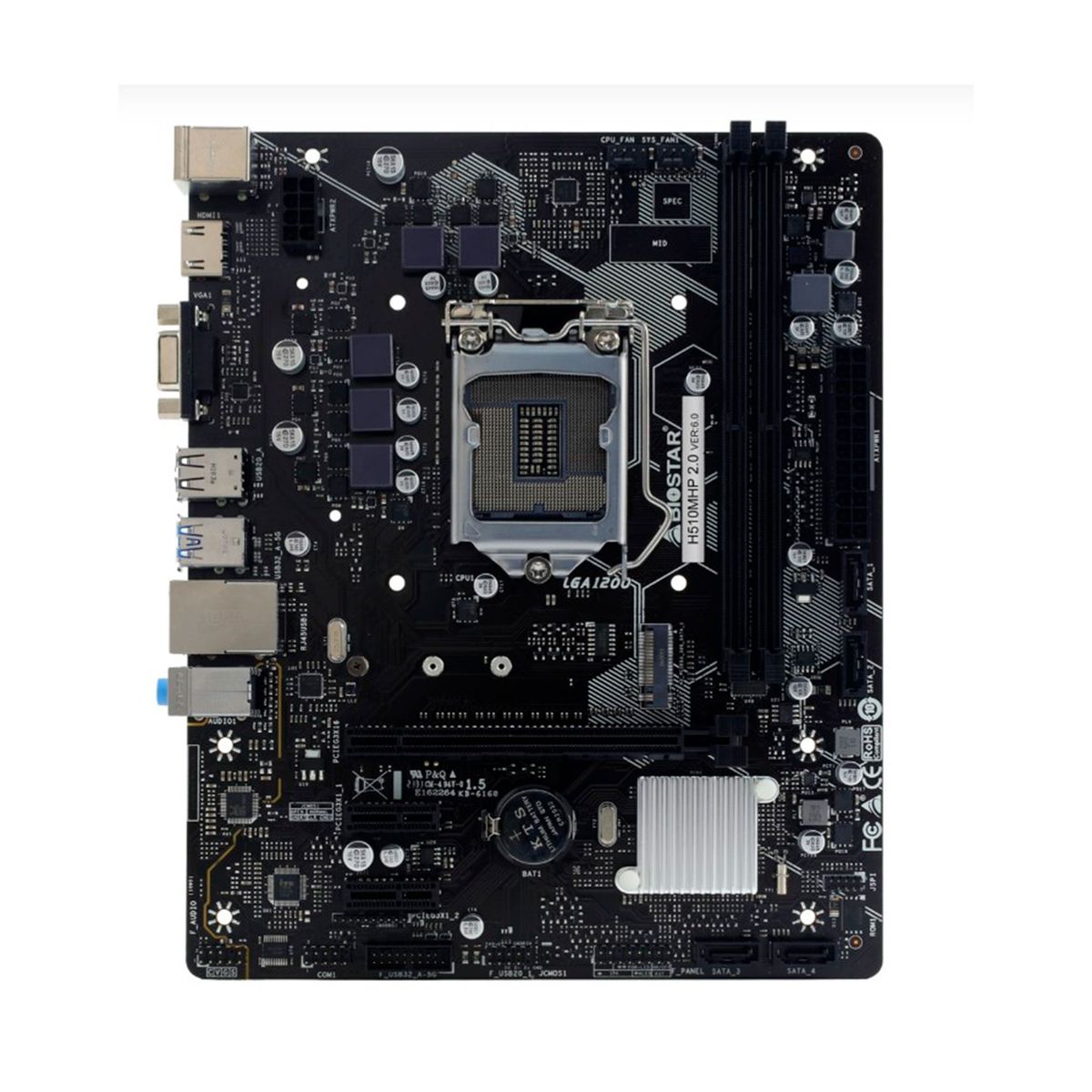 BIOSTAR - PLACA BASE INTEL BIOSTAR H510MHP 20 LGA1200 PN H510MHP 20