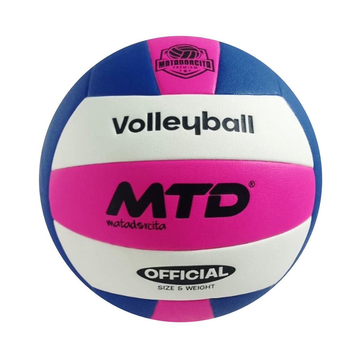 MTD - PELOTA VÓLEY TALLA 5 PREMIUM PU THERMO SELLADO HYGROSCOPIC
