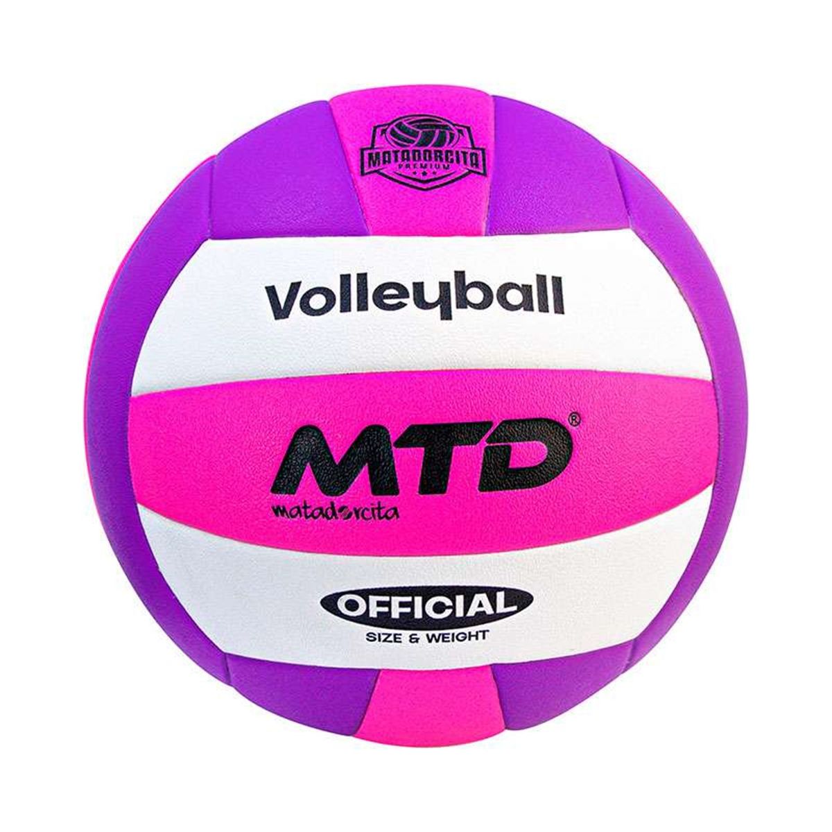 MTD - PELOTA VÓLEY TALLA 5 PREMIUM PU THERMO SELLADO HYGROSCOPIC