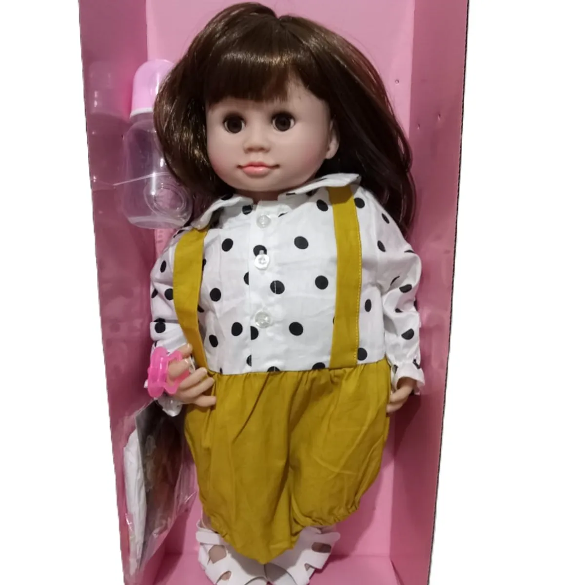 GENERICO - Muñeca REBORN realista 55cm - Inteligente