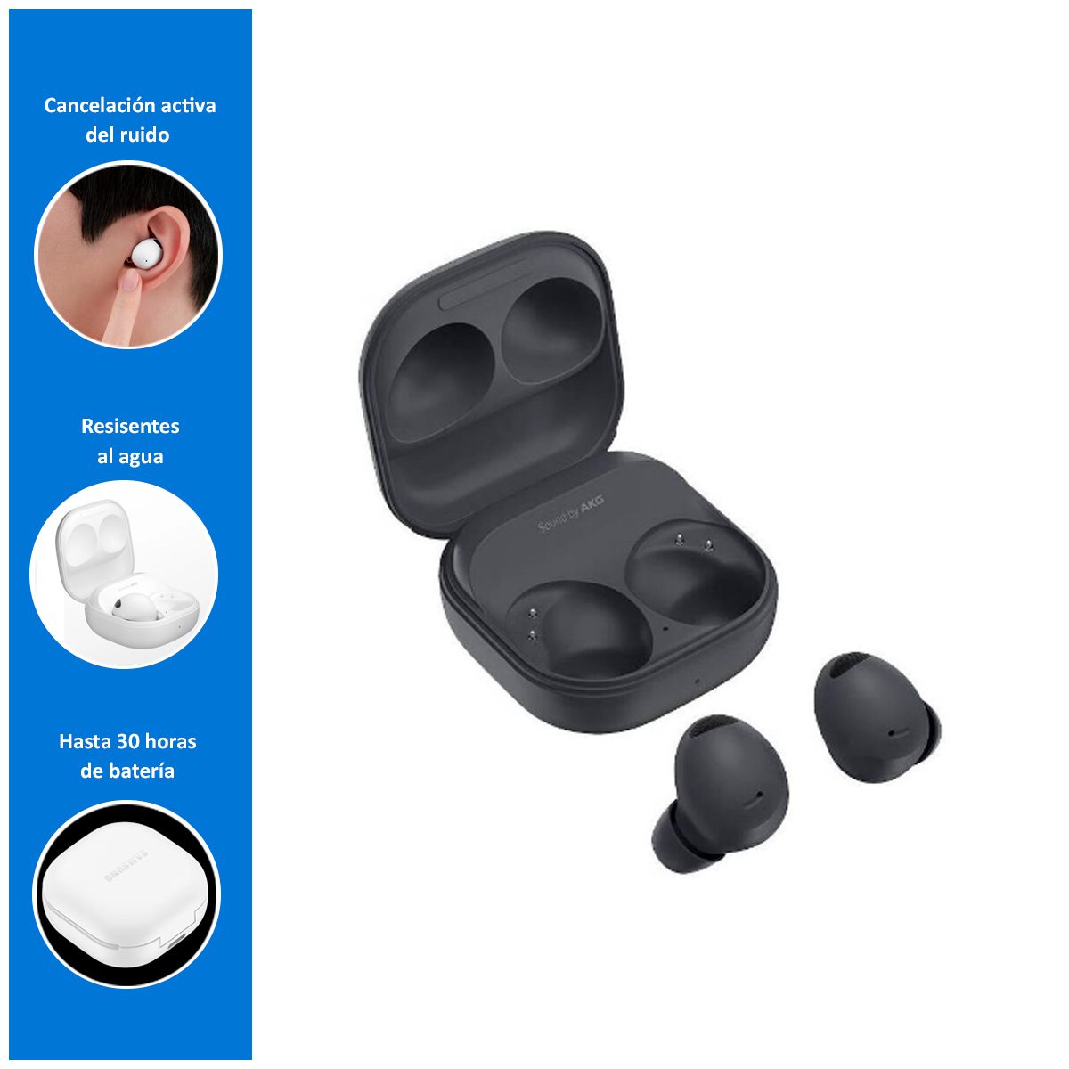 GENERICO - Audífonos Buds de 2da Generación con Bluetooth v53 Negro