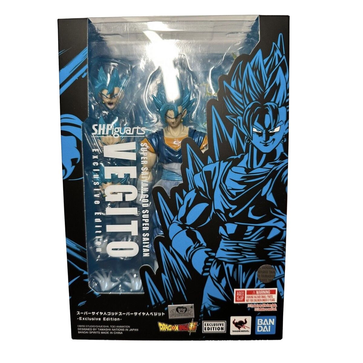 BANDAI - Vegito Blue SH Figuarts SSJ God SSJ NYCC 2024 Exclusive