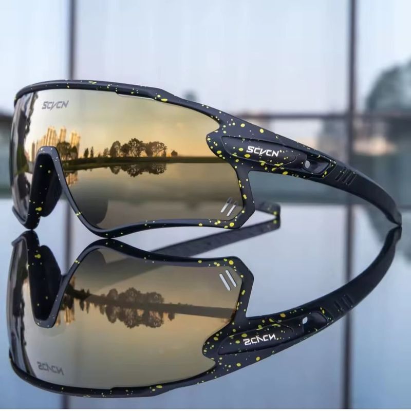 GENERICO - Lentes de Ciclismo y Running Gafas de Sol para Bicicleta