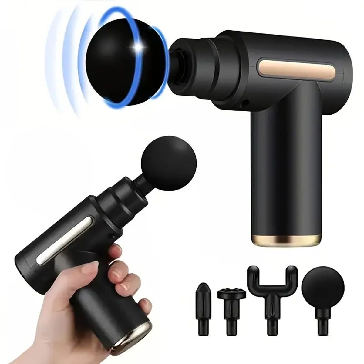 MASSAGE GUNS - Pistola Masajeadora Muscular Recargable