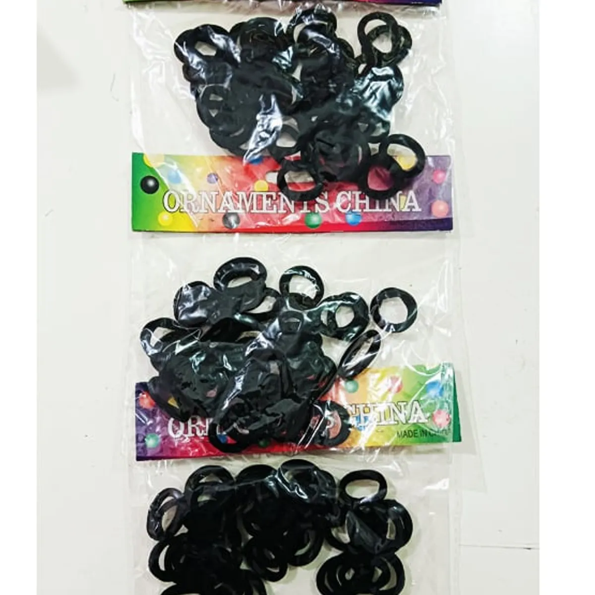 GENERICO - Accesorios De Cabello Para Niñas Set de 3 paq Mini Colet Multicolores