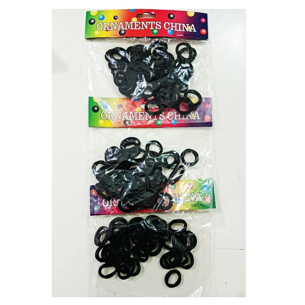 GENERICO - Accesorios De Cabello Para Niñas Set de 3 paq Mini Colet Multicolores