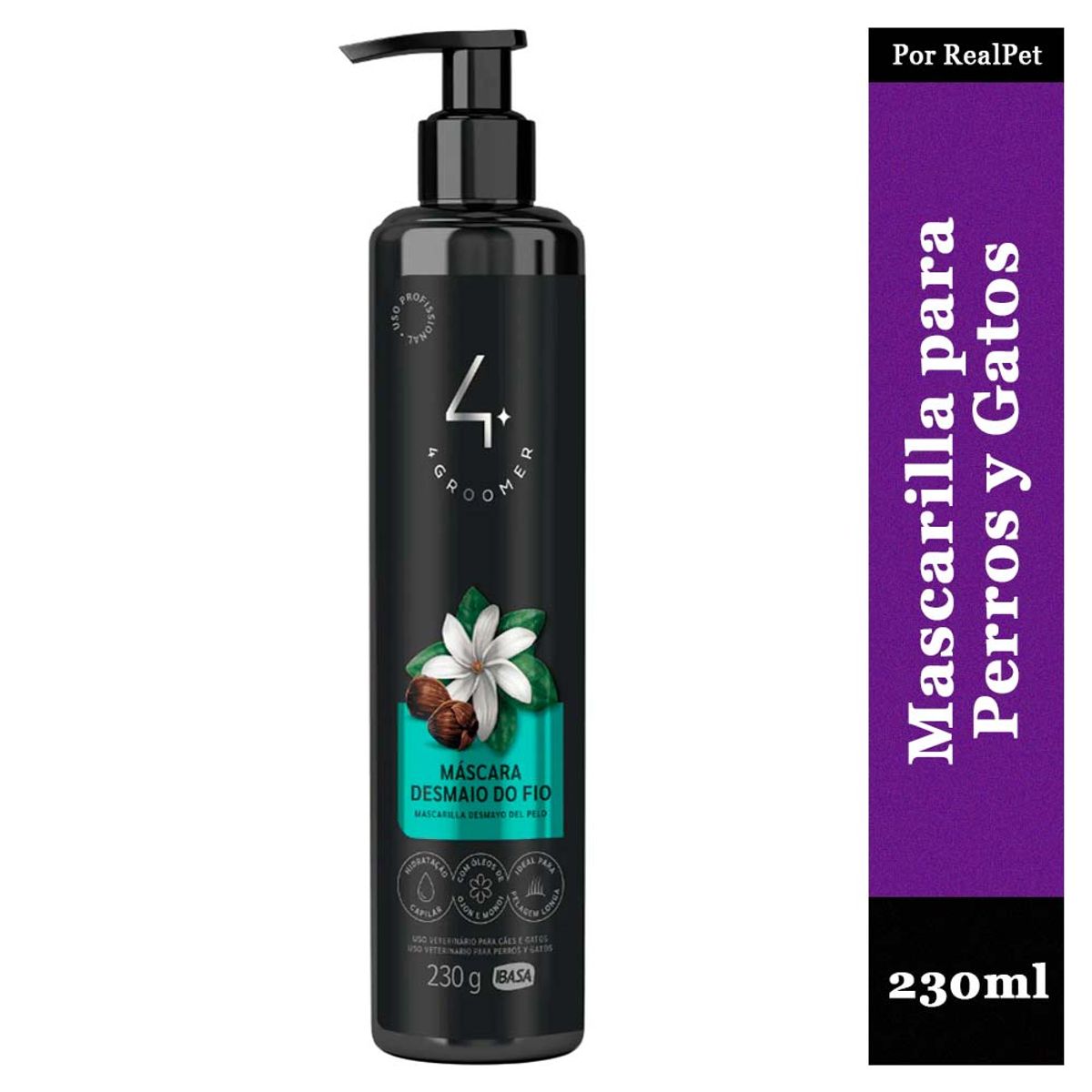 GENERICO - Mascarilla Desmayo de Pelo Ibasa Perros y Gatos 230ml