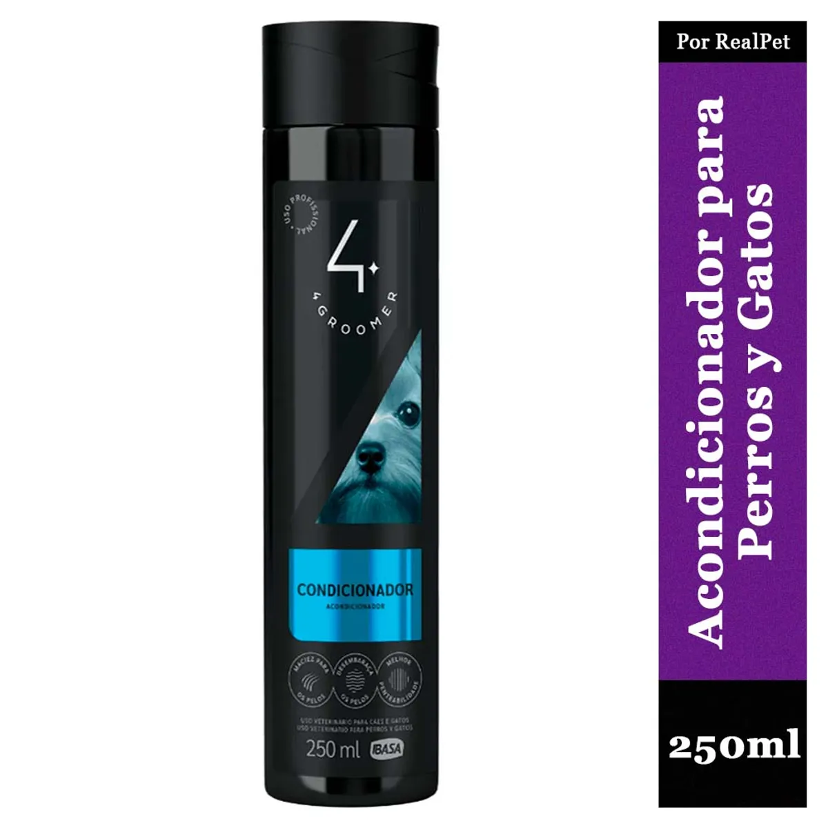 GENERICO - Acondicionador para Perros y Gatos Ibasa 250ml