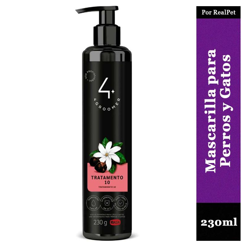 GENERICO - Mascarilla Tratamiento 10 Ibasa Perros y Gatos 230ml