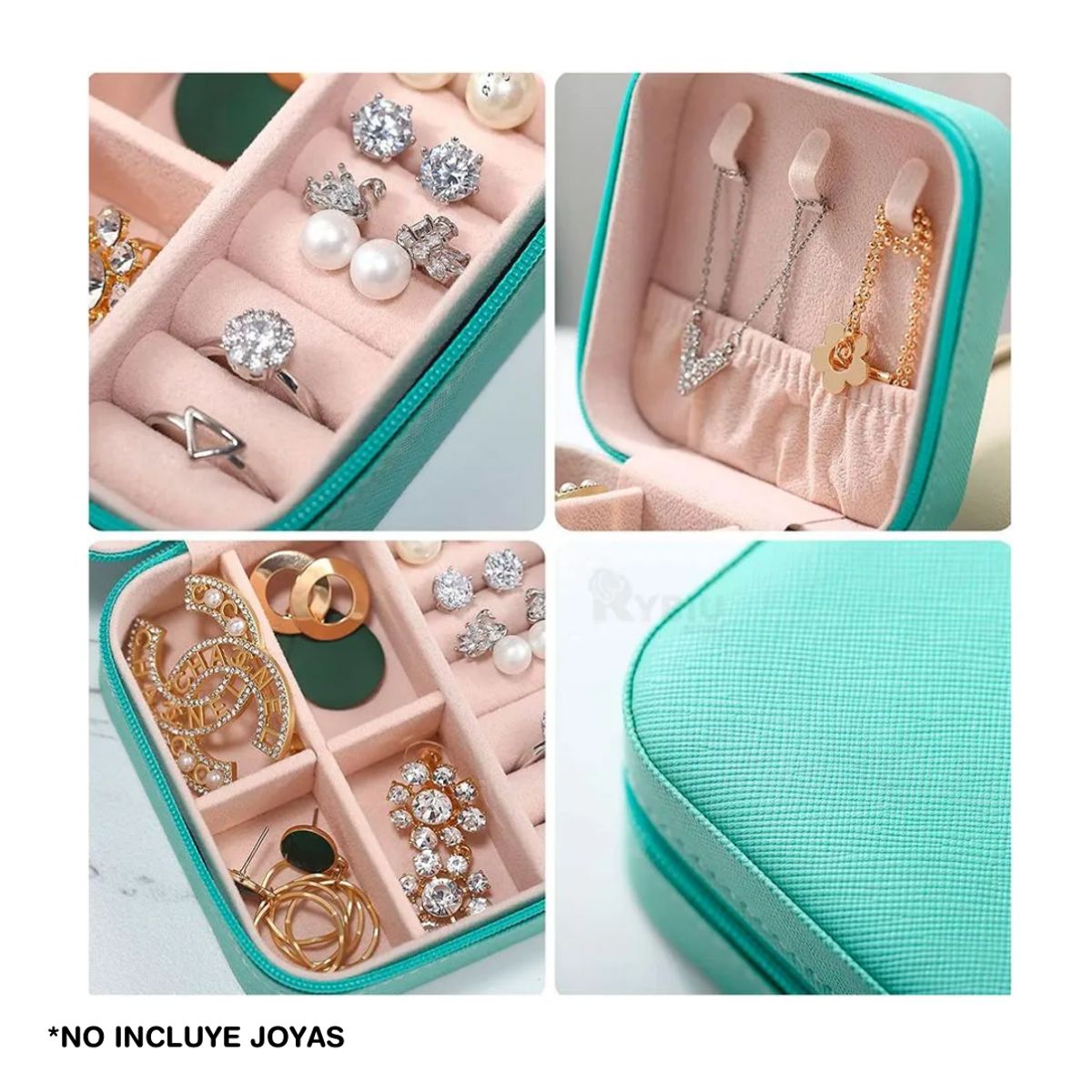 GENERICO - Mini Joyero de Viaje Colores