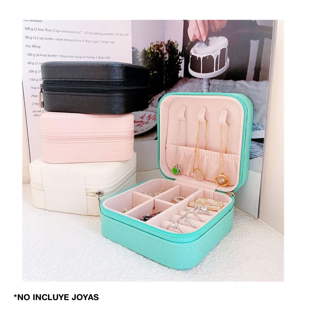 GENERICO - Mini Joyero de Viaje Colores