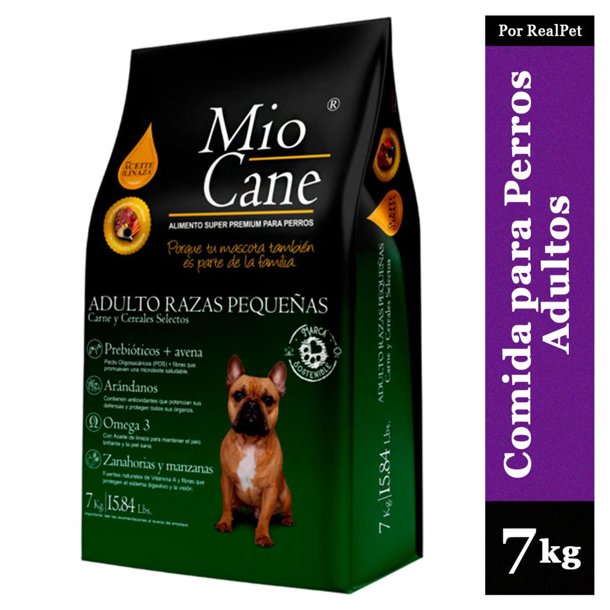 MIO CANE - Comida Perro Adulto Pequeño Mio Cane Super Premium 7 kg
