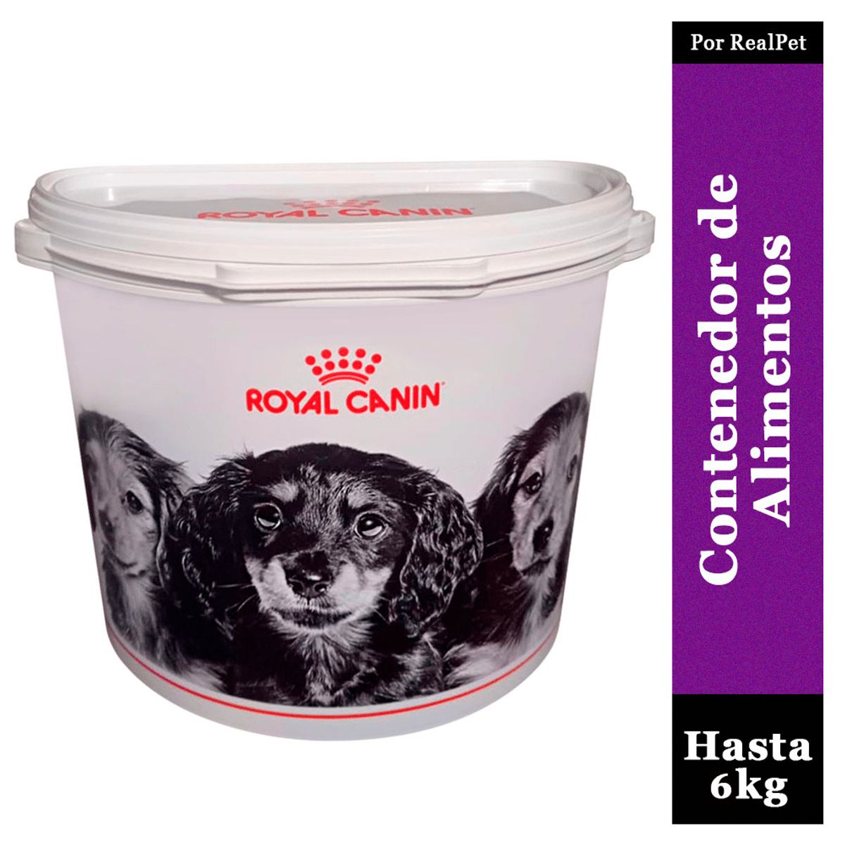 ROYAL CANIN - Contenedor de Comida Royal Canin Perros Hasta 6 kg