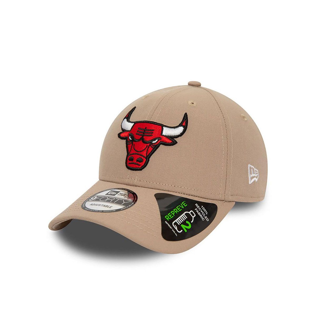 NEW ERA - Gorra 9Forty Chicago Bulls Repreve Collection Coffee