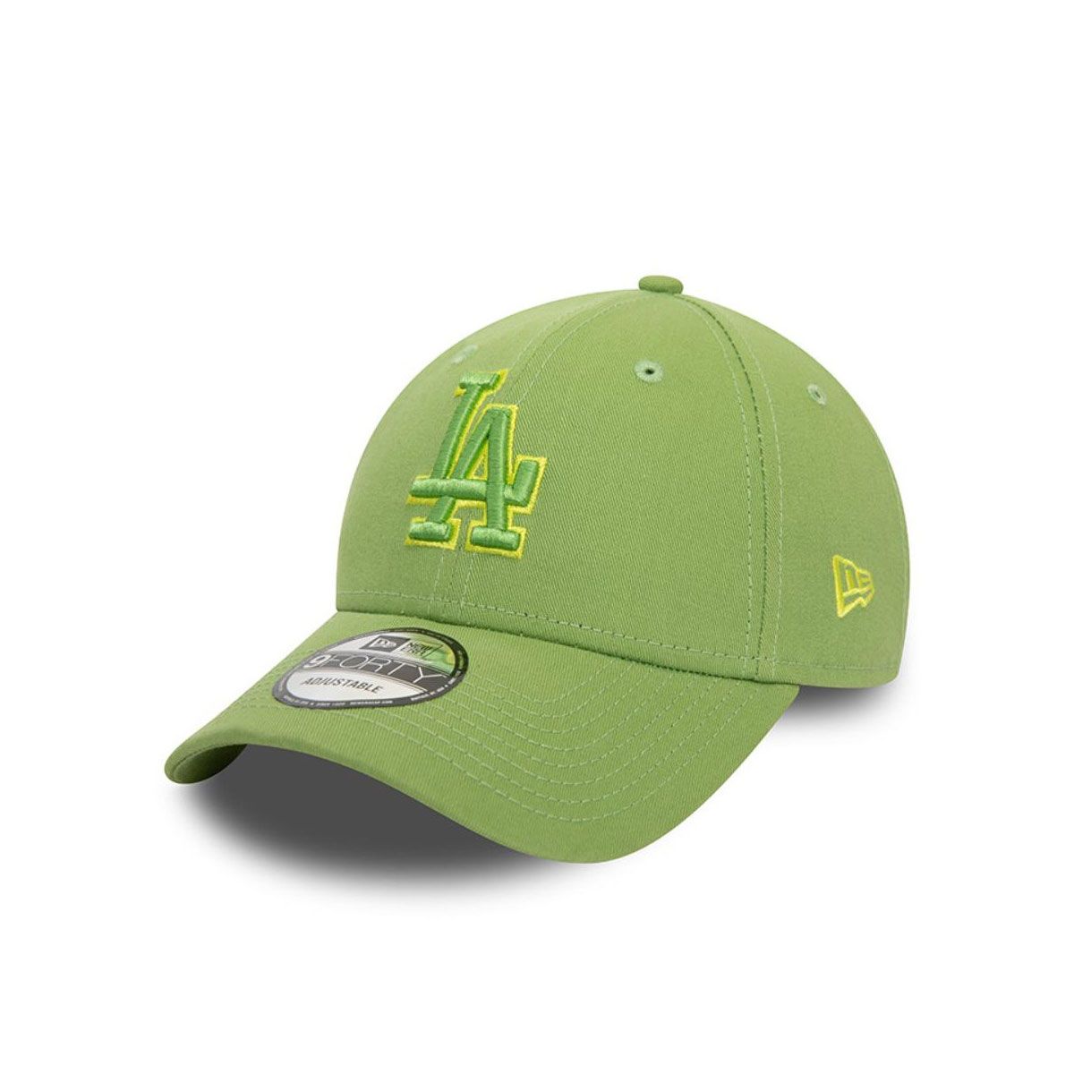 NEW ERA - Gorra 9Forty Los Angeles Dodgers Team Outline Green MLB