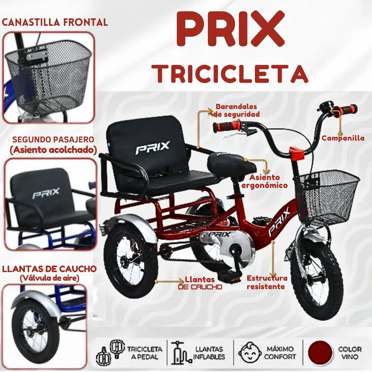 GENERICO - Tricecleta Prix Vino Desde 2 Años