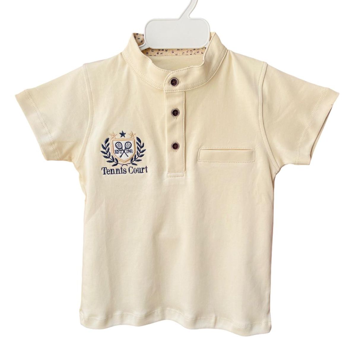 GENERICO - Polo para Niño Tennis Court Beige