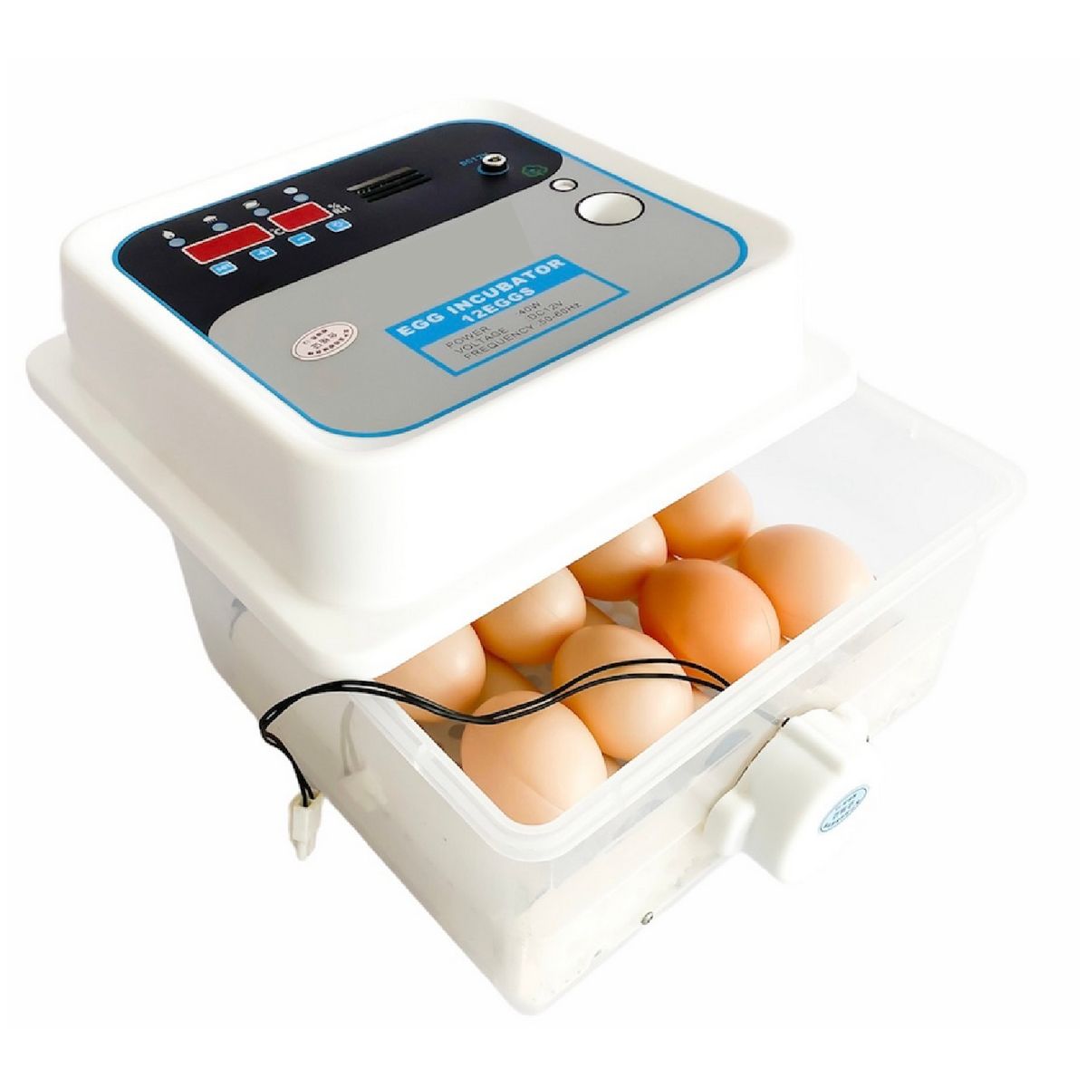 CAIM - INCUBADORA DE 12 HUEVOS MARCA CAIM CALIDAD Y GARANTÍA