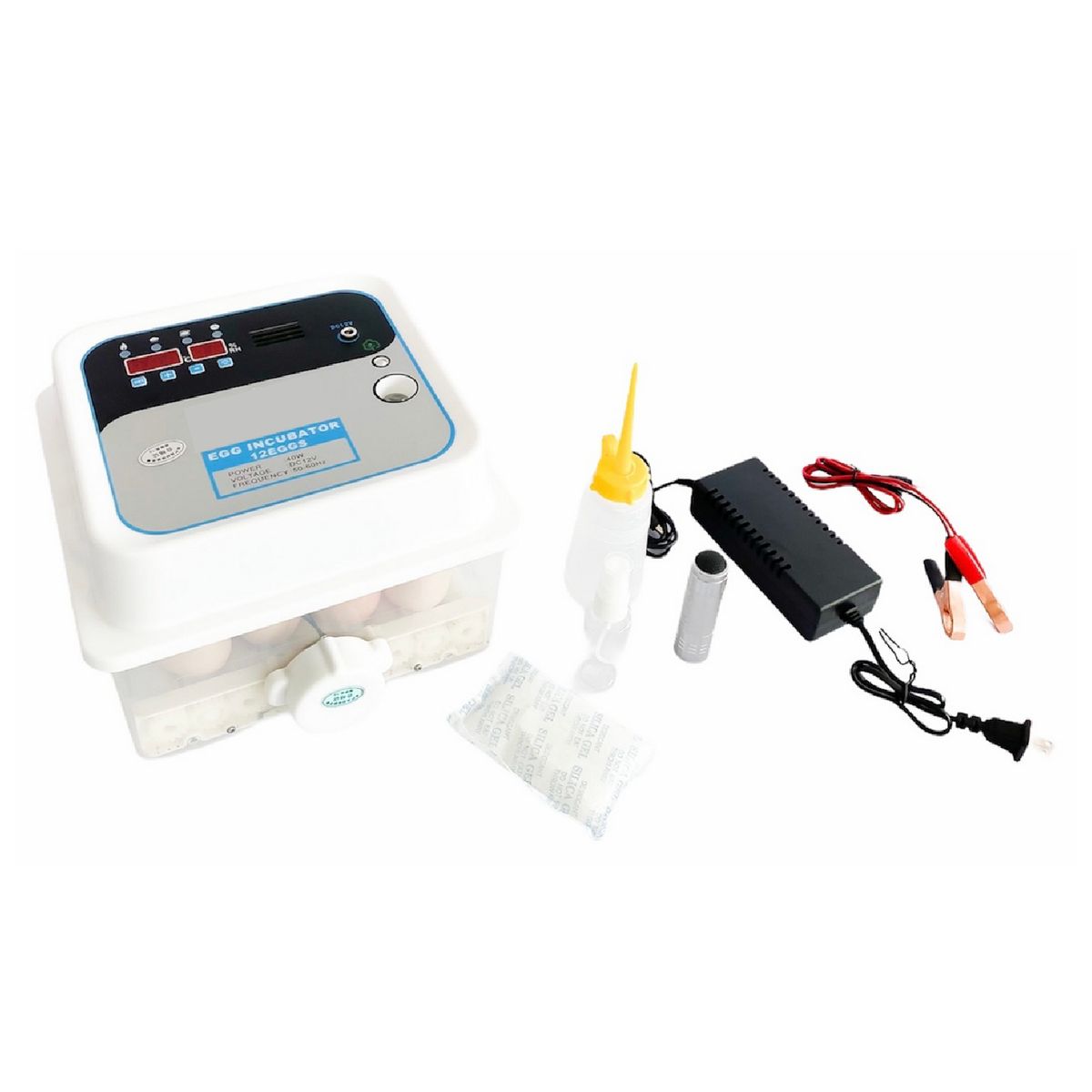 CAIM - INCUBADORA DE 12 HUEVOS MARCA CAIM CALIDAD Y GARANTÍA