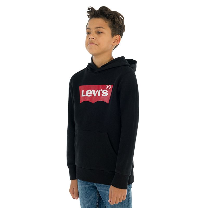 LEVIS - Polera para Niño Hoodie Batwing Levis