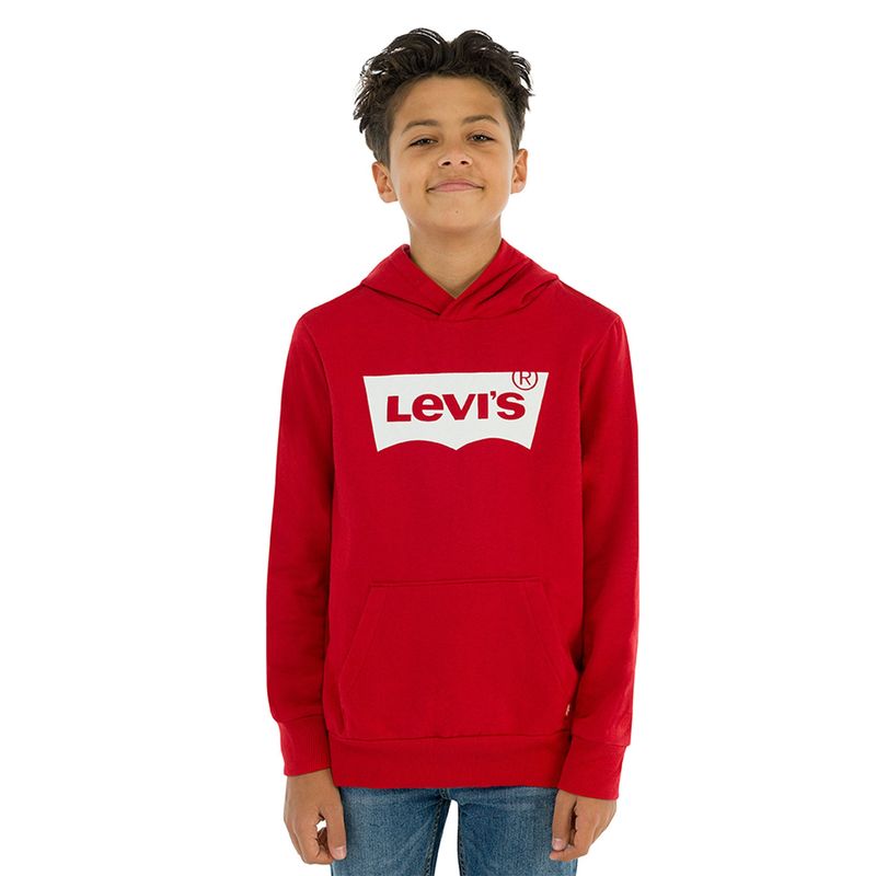 LEVIS - Polera para Niño Hoodie Batwing Levis