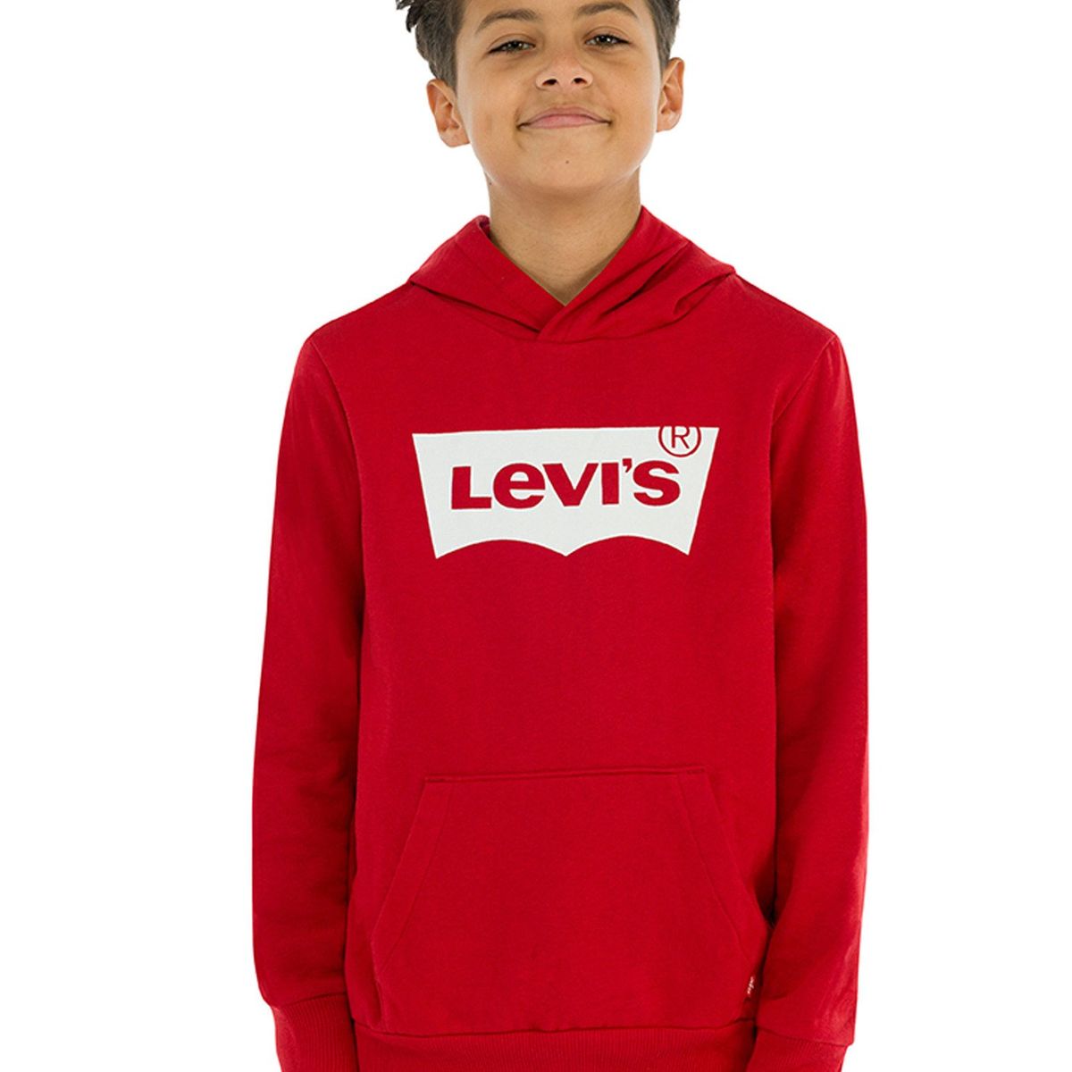 LEVIS - Polera para Niño Hoodie Batwing Levis