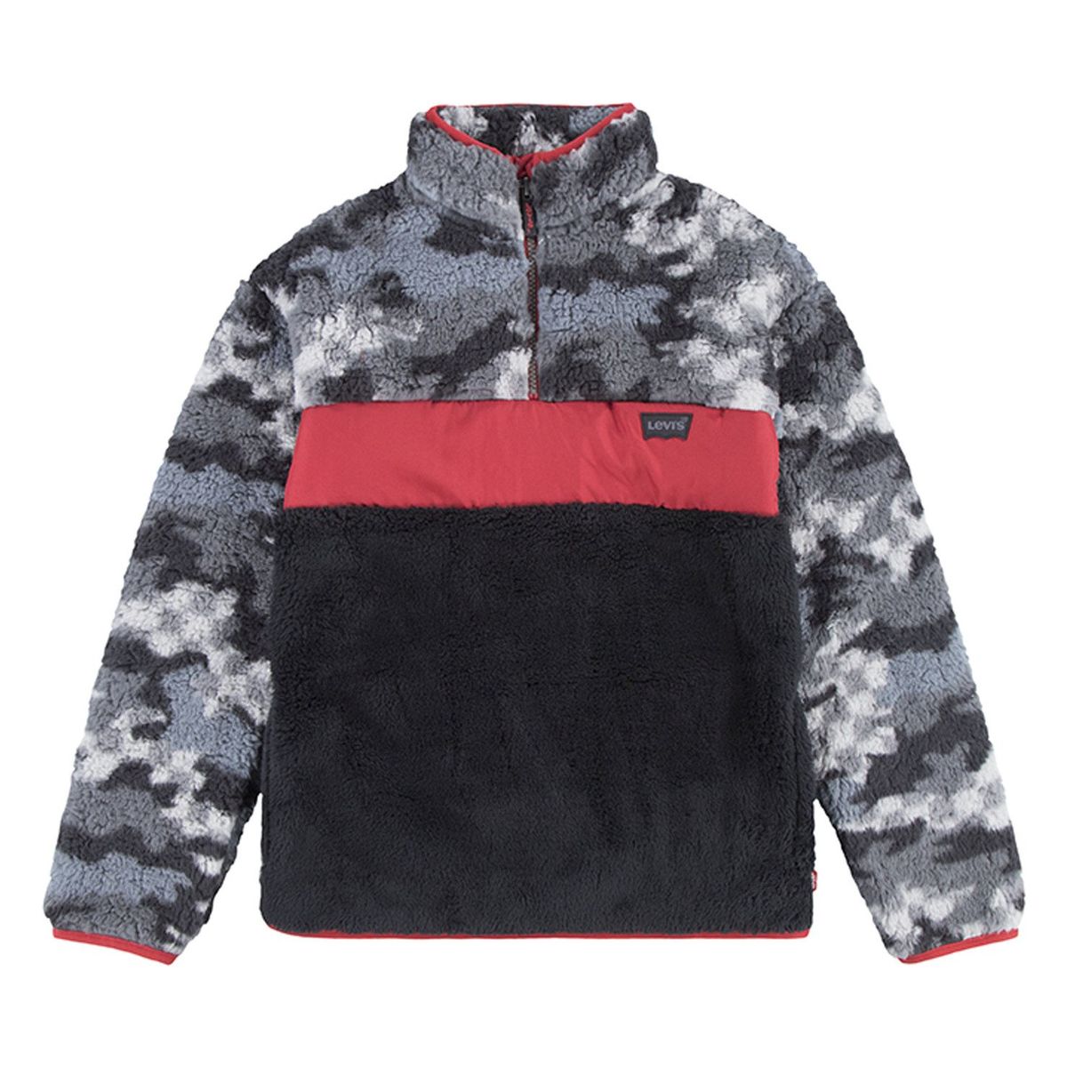 LEVIS - Casaca para Niño Sherpa Racer Tricolor Levis