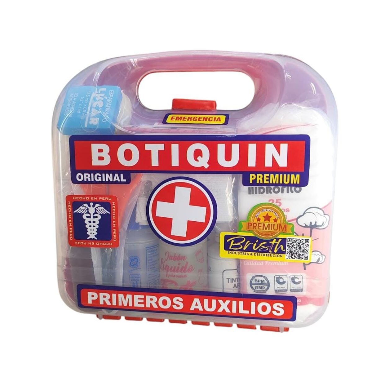 GENERICO - Botiquín de Emergencia Primeros Auxilios