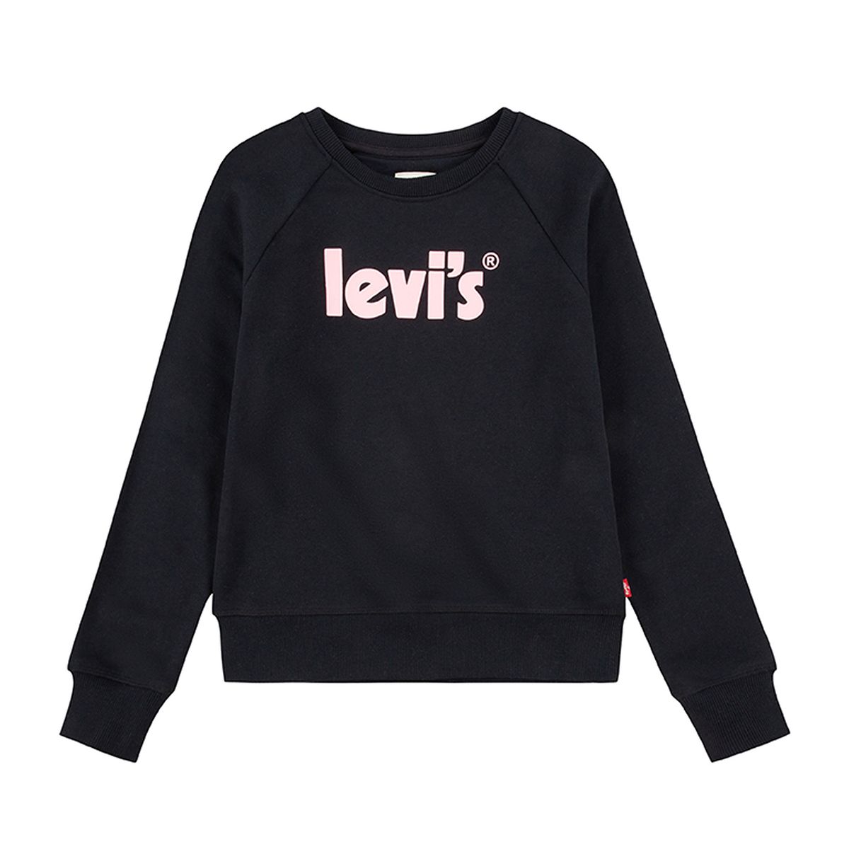 LEVIS - Polera para Niña Crew Neck Poster Logo Levis