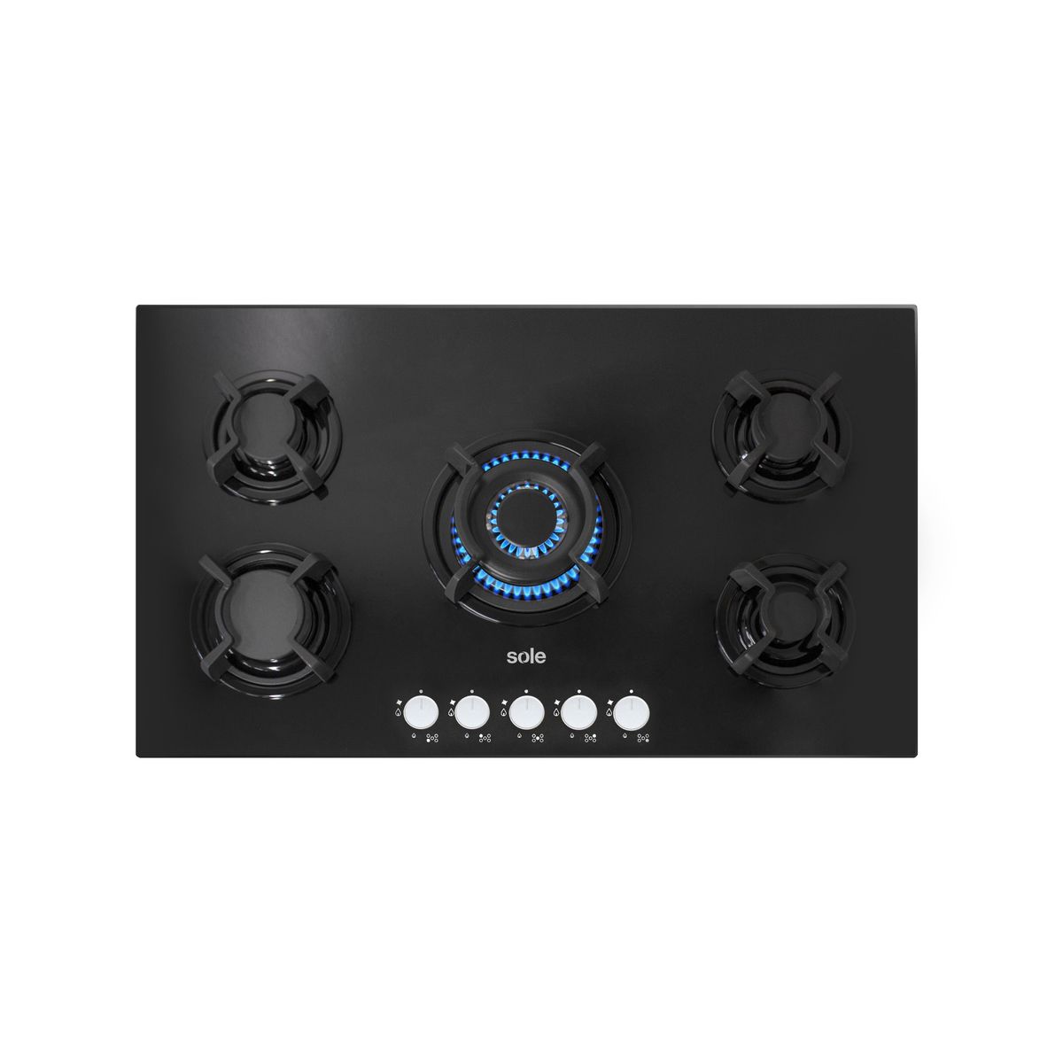 SOLE - Encimera Vidrio Templado Sole GLP 86cm