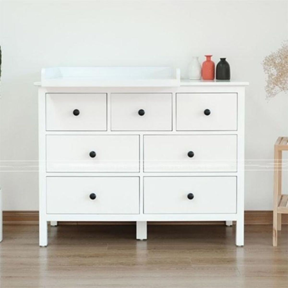 GENERICO - Cómoda Infantil Moderna Lommy Blanco R&R MUEBLES