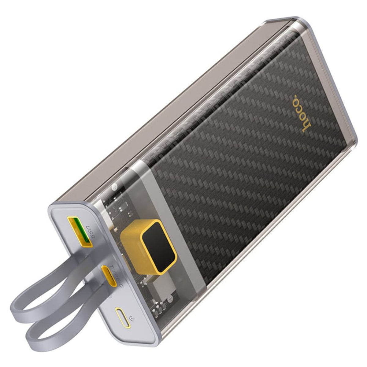 HOCO - Power Bank de Carga Súper Rápida Hoco J104A Portátil de 20000 mAh