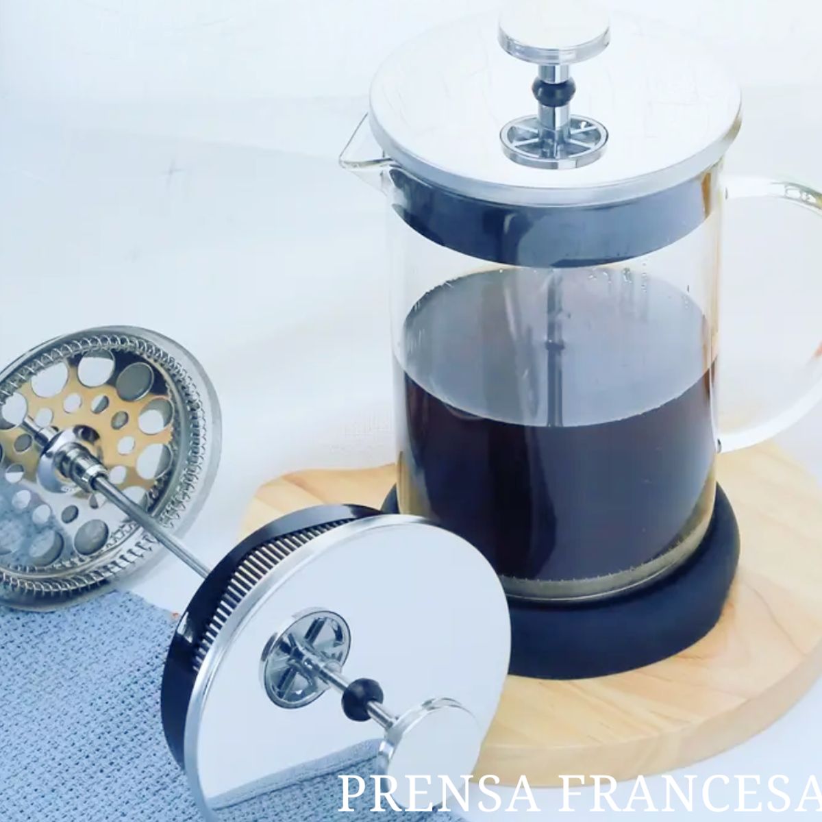 GENERICO - Cafetera prensa francesa 1000 ml