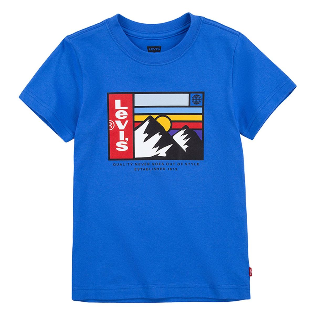 LEVIS - Polo para Niño Manga Corta Logo Mountain Levis