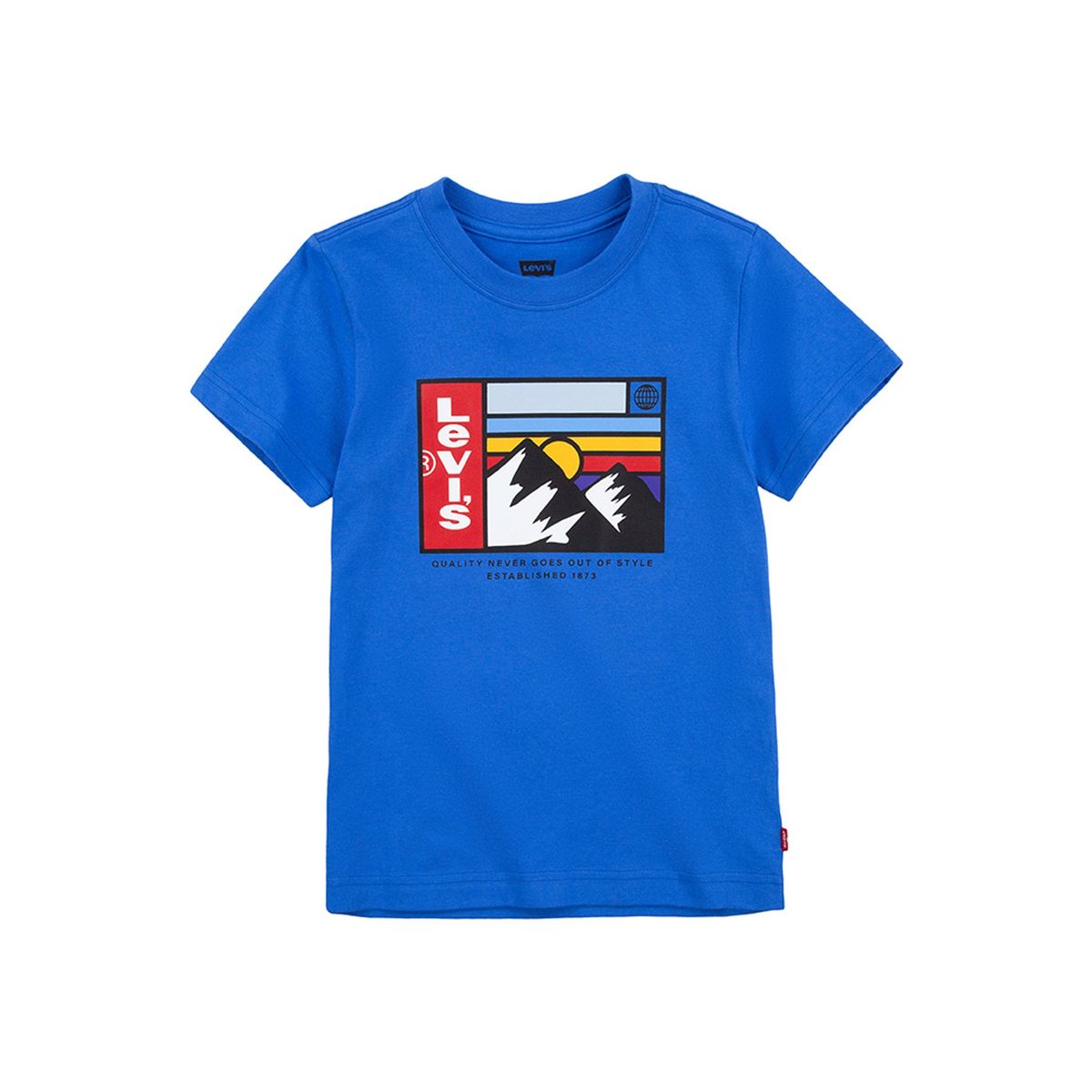 LEVIS - Polo para Niño Manga Corta Logo Mountain Levis