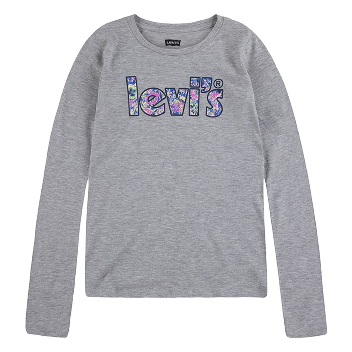 LEVIS - Polo para Niña Manga Larga Logo Electrico Levis