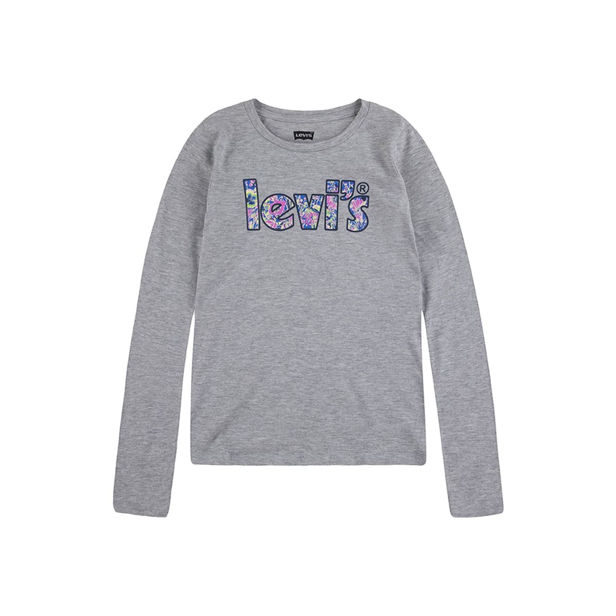 LEVIS - Polo para Niña Manga Larga Logo Electrico Levis