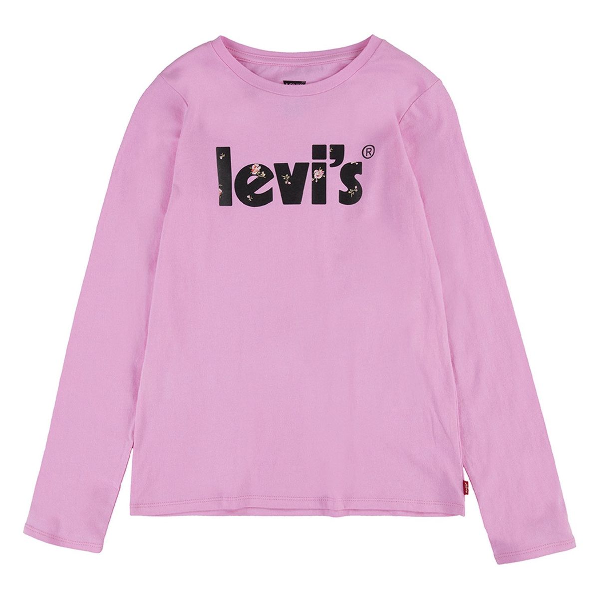LEVIS - Polo para Niña Manga Larga Logo Flowers Levis