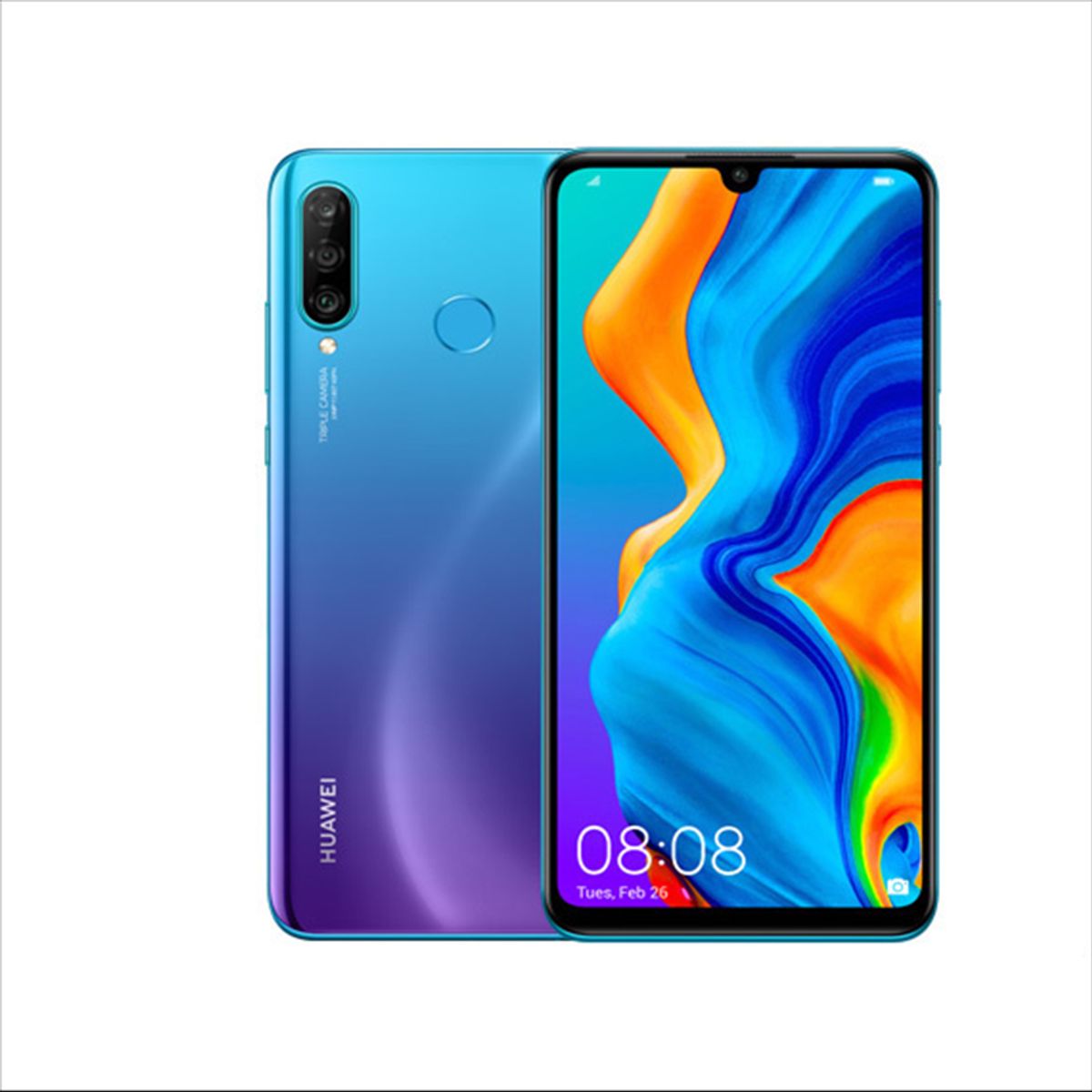 HUAWEI - Huawei p30 lite MAR-LX3A  6+128g Azul Reacondicionado CHN